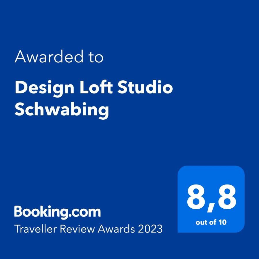Design Loft Studio Schwabing Leilighet München Eksteriør bilde